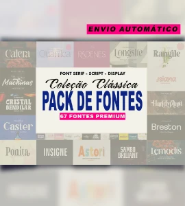 Pack de Fontes Premium: Coleção Clássica - Outros