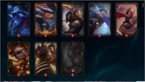 CONTA 283 SKINS + TODOS CHAMPS - League of Legends LOL