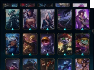 CONTA 283 SKINS + TODOS CHAMPS - League of Legends LOL