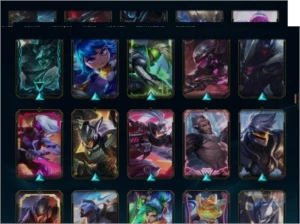 CONTA 283 SKINS + TODOS CHAMPS - League of Legends LOL