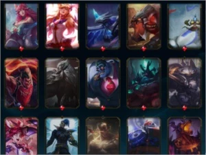 CONTA 283 SKINS + TODOS CHAMPS - League of Legends LOL