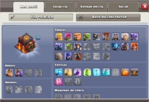 CONTA COM CV10 - Clash of Clans
