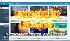 FlixGrab+ Premium - Baixe vídeos de streaming - Softwares e Licenças