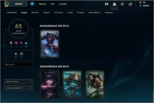 d1, 65 skins, all champ, tem skins e icones dsd season 3 - League of Legends LOL