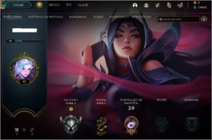 CONTA SMURF PRATA 2 ( 14K ESSENCIA AZUL) BARATO - League of Legends LOL