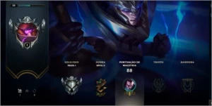 Conta de lol lvl 31 prata1 para usar smurf 80% win rate - League of Legends