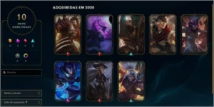 Conta de lol lvl 31 prata1 para usar smurf 80% win rate - League of Legends