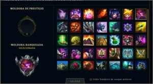 Conta de lol lvl 31 prata1 para usar smurf 80% win rate - League of Legends