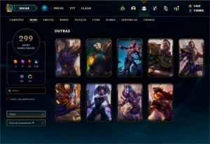 Conta lol ex Desafiante de 2011 com kayle Juíza - League of Legends