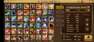 Summoners War Euro com Narsha Barbara Triple Slayer Alice