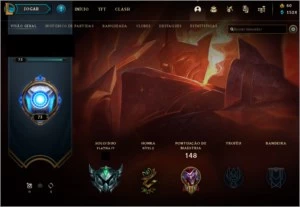 Conta Platina IV, League of Legends, Skins caras LOL