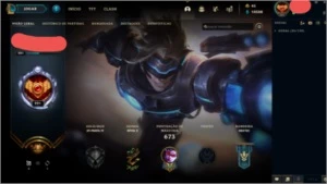 Conta level 221 +171 Skins - League of Legends LOL