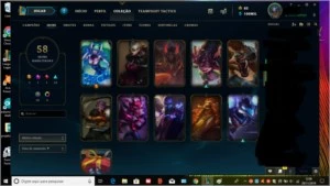 Conta de league of legends lvl 189 muitas skins LOL