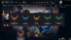 conta GRAO MESTRE TFT email nao confirmado ezreal pulsefire - League of Legends LOL