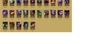 Conta Bronze I, 75 campeões, 9 Skins - League of Legends LOL