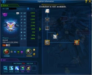 Conta Zwart D Digimon Masters Online DMO