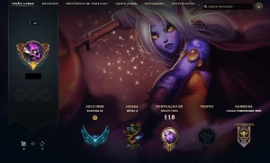 Conta Lol Platina 4 - League of Legends