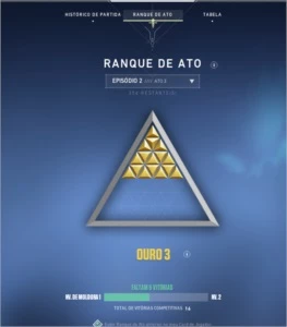 Conta de Valorant