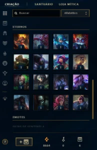 Conta LoL 69 Skins, Passe de batalha ativo, MMR Alto - League of Legends