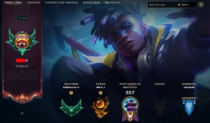 Conta LoL 69 Skins, Passe de batalha ativo, MMR Alto - League of Legends