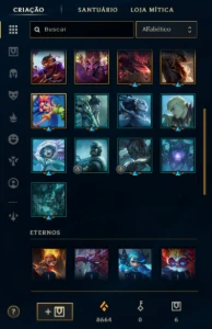 Conta LoL 69 Skins, Passe de batalha ativo, MMR Alto - League of Legends