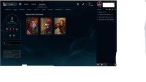 Conta League of Legend Low Smurf Promoçao - League of Legends LOL