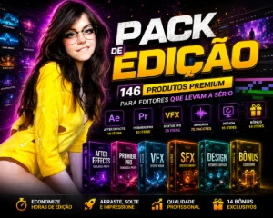 Pack de Templates, Efeitos VFX e mt mais (1tb de conteudo)