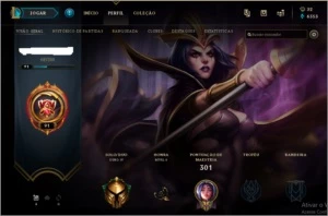 Vendo conta gold 4, 98 campeões - League of Legends LOL