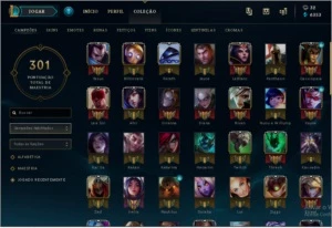 Vendo conta gold 4, 98 campeões - League of Legends LOL