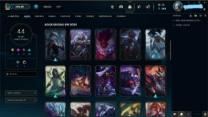 Conta mestre na soloq e diamante 1 na flex - League of Legends LOL