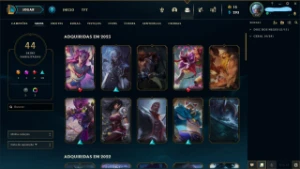 Conta mestre na soloq e diamante 1 na flex - League of Legends LOL