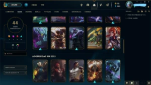 Conta mestre na soloq e diamante 1 na flex - League of Legends LOL