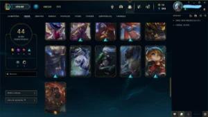 Conta mestre na soloq e diamante 1 na flex - League of Legends LOL