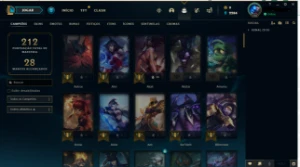 Conta Platina 4 League Of Legends Lol