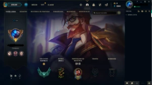 Conta Platina 4 League Of Legends Lol
