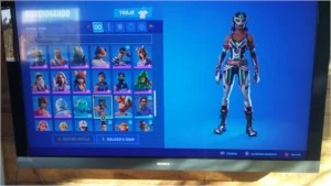 Conta de Fortnite com o Galaxy