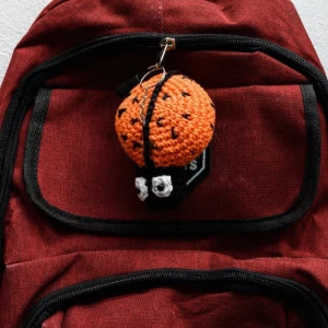 Chaveiro joaninha — Cor Sortida - Artesanato e Personalizados