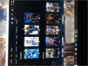 Conta com 536 skins Diamante IV - League of Legends LOL