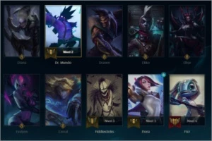 CONTA GOLD1 BARATA HONRA 2 - League of Legends LOL