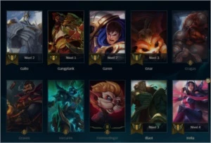 CONTA GOLD1 BARATA HONRA 2 - League of Legends LOL