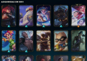 CONTA DE LOL ( +80 Skins e 18,6mil Essencia Azul) - League of Legends