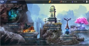 ⛏️CONTA LEVEL 45 - SNAKE VALLEY-TORRE DE CONQUISTA LEVEL 6⛏️ - MIR4