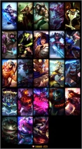 CONTA DE LOL UNRANKED,S5 e S6 PLATINA 1+47 CAMPEÕES+20 SKINS - League of Legends