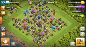Conta Clash Of Clans CV 12 Forte Muitas Gemas