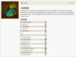 Conjunto Agilidade e Força Nív 180-190 (Helioboros) - Dofus
