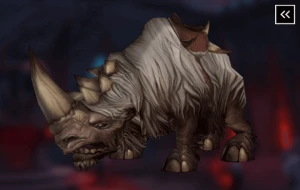 Montaria Rinoceronte Branco Lanoso (Wooly White Rhino)