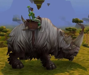 Montaria Rinoceronte Branco Lanoso (Wooly White Rhino) - Blizzard