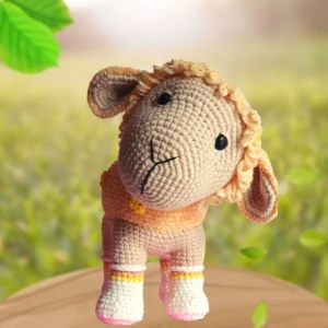 Ovelhinha Wee Amigurumi Bichinho de Croche