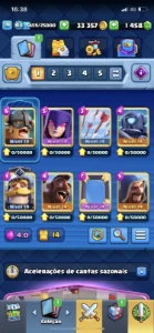 Conta Clash Royale nível 14