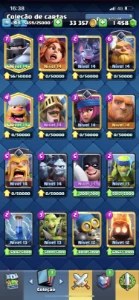 Conta Clash Royale nível 14